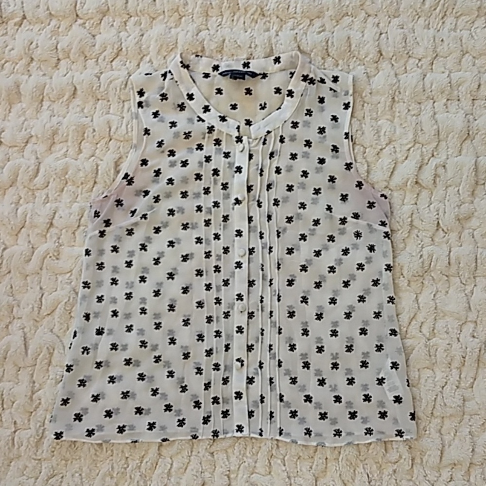 French Connection Sheer Tank